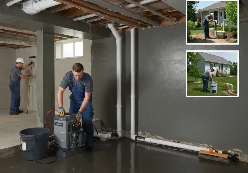 Basement Waterproofing and Flood Prevention process in Elizabethtown, IL